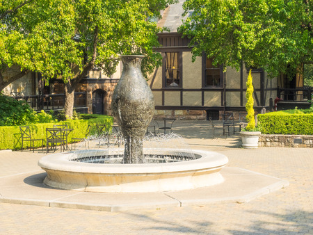 Beringer Vineyards is a large winery in St. Helena, California.のeditorial素材