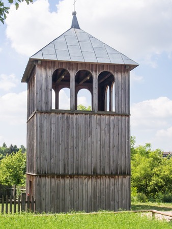Lublin Open Air Village Museum features architectural monuments that represent the regions of Podlachia, the Lublin Polesia, the Vistula Region, Roztocze, the Lublin Upland and Lublin Land.のeditorial素材