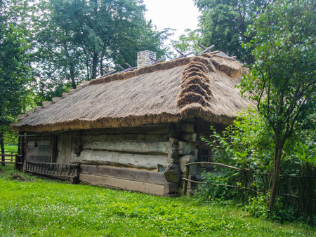 Lublin Open Air Village Museum features architectural monuments that represent the regions of Podlachia, the Lublin Polesia, the Vistula Region, Roztocze, the Lublin Upland and Lublin Land.のeditorial素材
