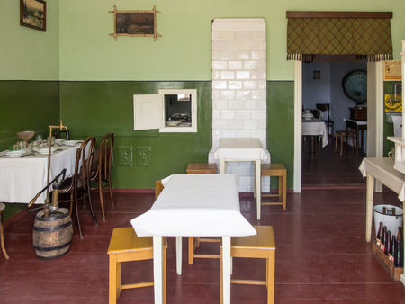 Lublin Open Air Village Museum features architectural monuments that represent the regions of Podlachia, the Lublin Polesia, the Vistula Region, Roztocze, the Lublin Upland and Lublin Land.のeditorial素材