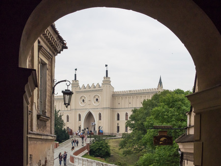 Lublin Castle is a medieval castle situated in Lublin, Poland, adjacent to the Old Town district and close to the city center.のeditorial素材