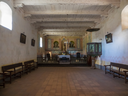 Mission La Purisima Concepcion is a Spanish mission in Lompoc, California.のeditorial素材