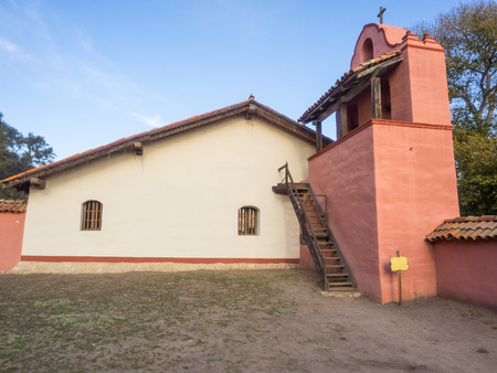 Mission La Purisima Concepcion is a Spanish mission in Lompoc, California.の写真素材