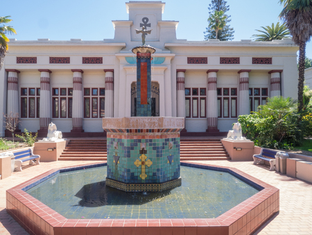 Rosicrucian Egyptian Museum is a museum about Ancient Egypt located at Ancient Mystical Order Rosae Crucis Rosicrucian Park in the Rose Garden neighborhood of San Jose, California.のeditorial素材