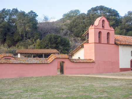 Mission La Purisima Concepcion is a Spanish mission in Lompoc, California.のeditorial素材
