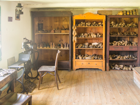 Museum of Folk Culture in Osiek by the river Notec is open-air museum in Poland, presents the folk culture of northern Wielkopolska.のeditorial素材