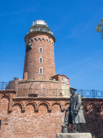 Kolobrzeg Lighthouse is a lighthouse in Kolobrzeg on the Polish coast of the Baltic Sea.のeditorial素材