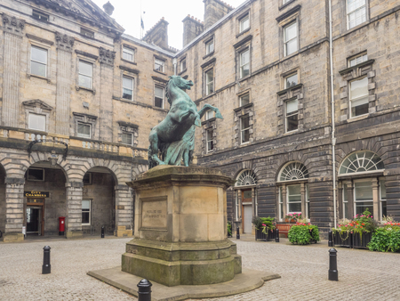 Edinburgh City Chambers is the home of the City of Edinburgh Council, in Scotland.のeditorial素材
