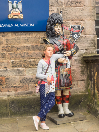 Royal Scots Dragoon Guards have a regimental museum situated at Edinburgh Castle.のeditorial素材