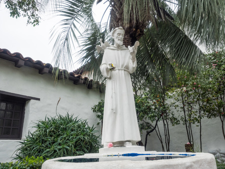 Mission Basilica San Diego de Alcala was the first Franciscan mission in The Californians, a province of New Spain. Located in present-day San Diego, California.のeditorial素材