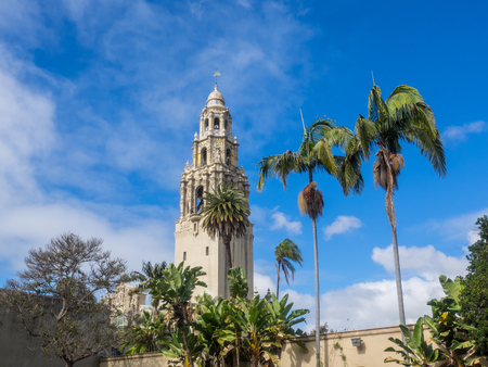 San Diego Museum of Man is a museum of anthropology located in Balboa Park, San Diego, California and housed in the historic landmark buildings of the California Quadrangle.の写真素材