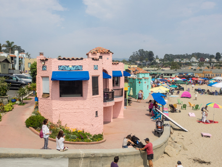 Capitola, CA/USA - August 31 - Septempber 4, 2017: 65th Capitola Begonia Festival is four day tradition that celebrates the begonia growing and water festival history of Capitola.のeditorial素材