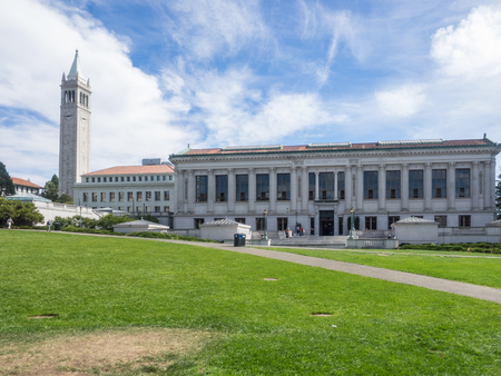 Doe Memorial Library is the main library of the UC Berkeley Library System.の写真素材