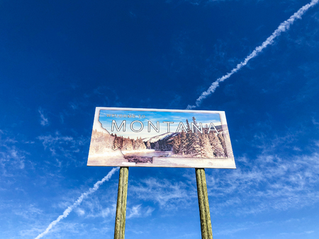 Montana is a state in the Northwestern United States. MontMana has several nicknames, although none is official, including "Big Sky Country" and "The Treasure State", and slogans that include "Land of the Shining Mountains" and more recently "The Last Besのeditorial素材