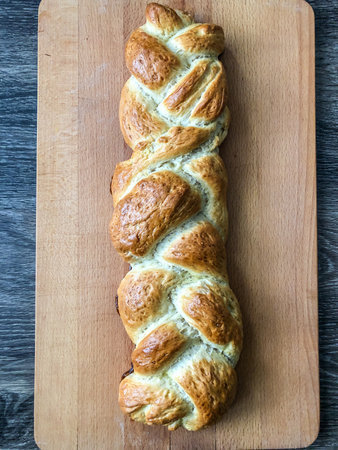 Challah is a special bread in Jewish cuisine, usually braided and typically eaten on ceremonial...