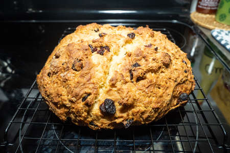 Soda bread is a variety of quick bread traditionally made in a variety of cuisines in which sodium...