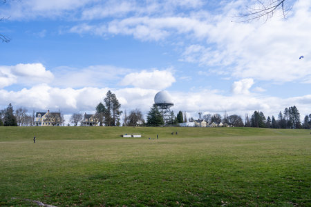 Discovery Park is park on the shores of Puget Sound in the Magnolia neighborhood of Seattle, Washington.の写真素材