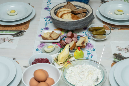 Easter Sunday is celebrated with an Easter breakfast. Easter breakfast includes the foods blessed on...