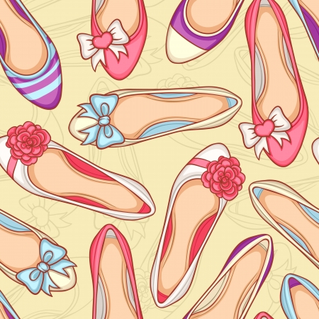 a beautiful collection of fashionable womenのイラスト素材