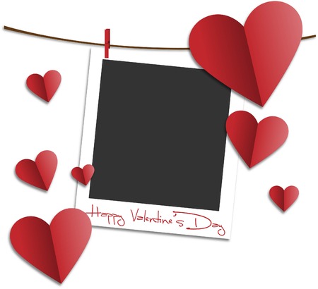 Happy Valentine's Dayのイラスト素材