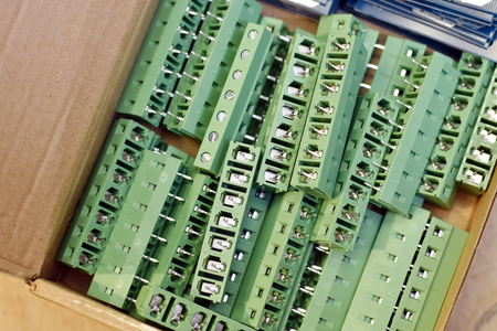 computer circuit Board closeup