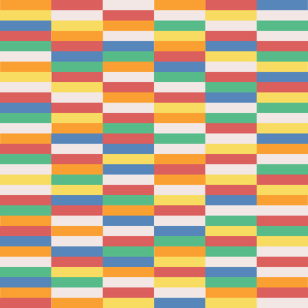 pattern rectangle mosaic tile modernのイラスト素材