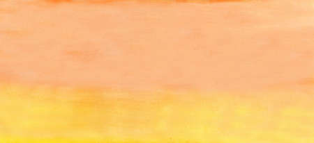 Abstract watercolor background in yellow and orange hand painted. Illustration banner