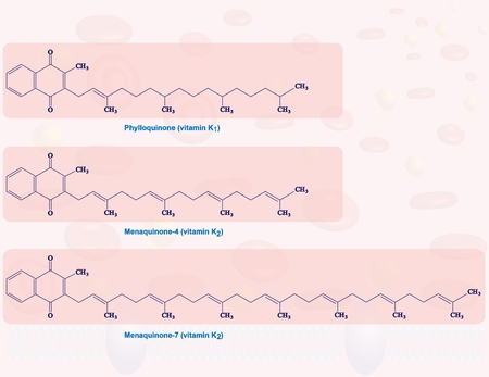 Vitamin K formsの写真素材
