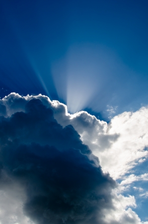 Sun Raysの写真素材