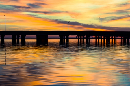 Sky Reflectionの写真素材
