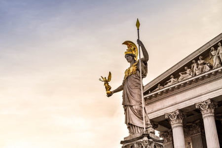 Palas Athena in Viennaの写真素材