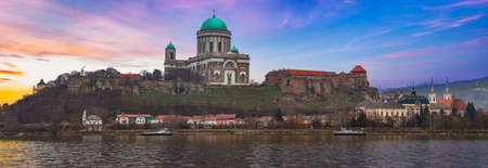 Lovely Sunrise over Ortakoy Mosque with Bosphorus Bridge View in the Backgroundの写真素材