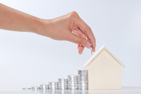 saving to build home. Investment. Savingの写真素材