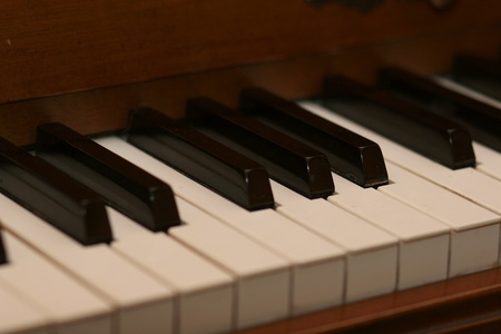 Piano Keysの写真素材