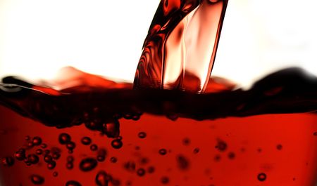 Pouring wine