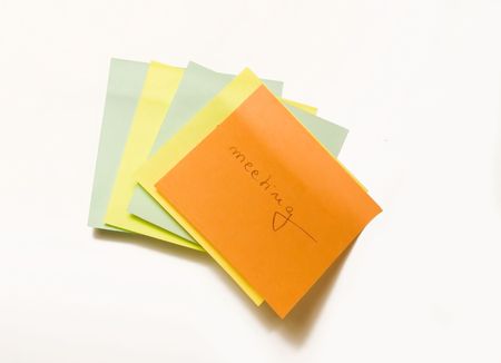 Colorful note pads