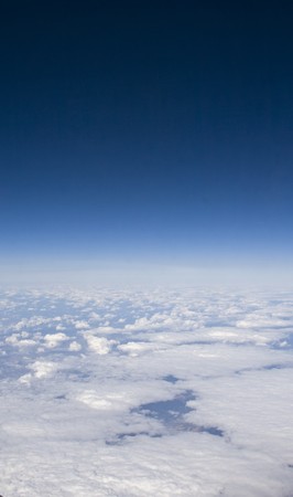 Above the clouds