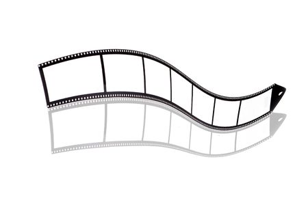  Blank film stripの写真素材