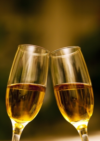 Champagne glasses の写真素材