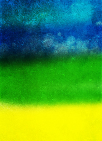 Vintage photo of Brazil flagの写真素材