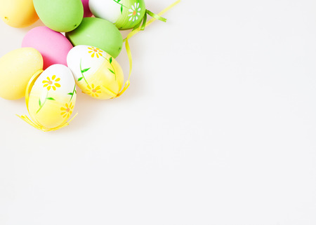 Easter eggsの写真素材