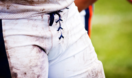 american football gameの写真素材