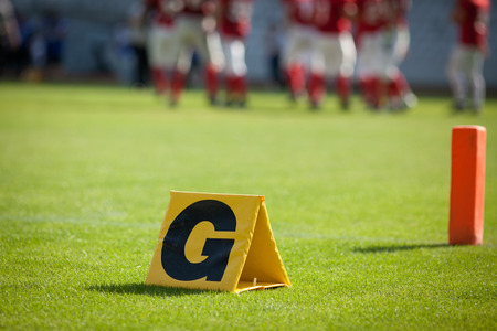 American football gameの写真素材