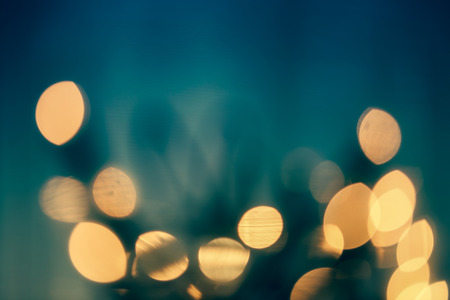 abstract holiday background - Fireworks at New Year and copy spaceの写真素材