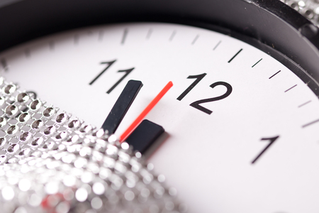 twelve o'clock - new year's eve