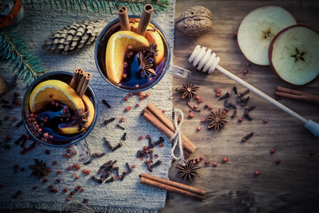 mulled wineの写真素材