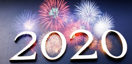 new year background shiny 2020