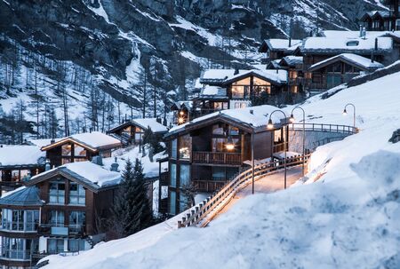 amazing view of Matterhorn peak from Zermatt