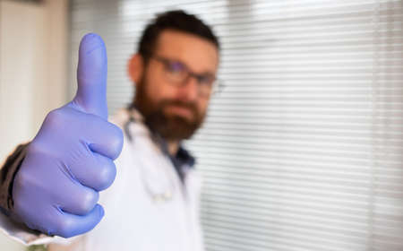 doctor hands in ok sign