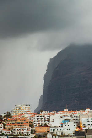 amazing sunset over Los Gigantes  Tenerife